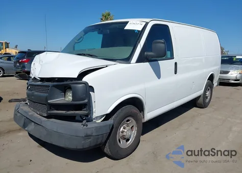 2015 Chevrolet Express 2500 Work Van from USA, damaged, VIN 1GCWGFCF6F1246210